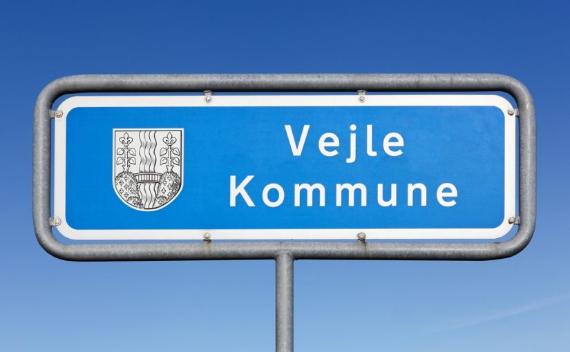 Vejle kommune byskilt