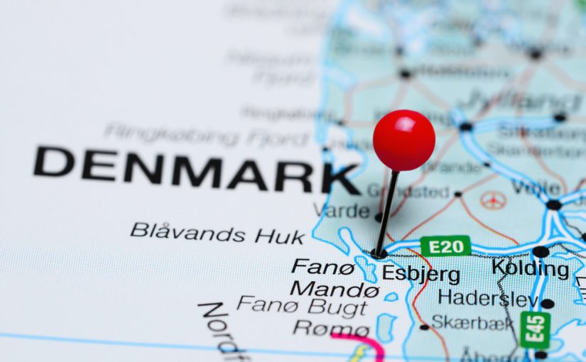 Esbjerg på et kort