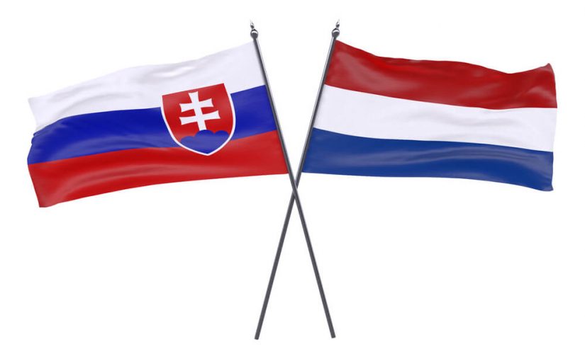 Hollandsk og slovakisk flag